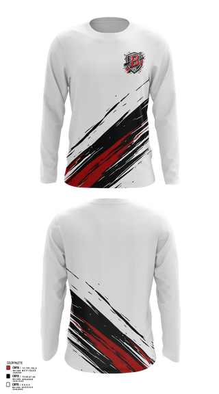 Long Sleeve Performance Shirt, BREMEN HIGH SCHOOL, Men's Soccer, Teamtime, Team time, sublimation, custom sports apparel, team uniforms, spirit wear, spiritwear, sports uniforms, custom shirts, team store, custom team store, fundraiser sports, apparel fundraiser