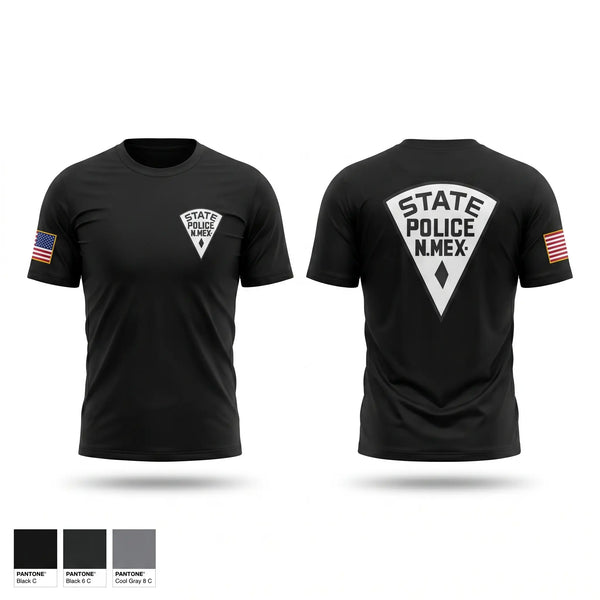 Short Sleeve Performance Shirt, New Mexico State Police, Police, Teamtime, Team time, sublimation, custom sports apparel, team uniforms, spirit wear, spiritwear, sports uniforms, custom shirts, team store, custom team store, fundraiser sports, apparel fundraiser