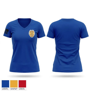 Womens Short Sleeve Vneck Shirt, Arkansas supreme court police, Police, Teamtime, Team time, sublimation, custom sports apparel, team uniforms, spirit wear, spiritwear, sports uniforms, custom shirts, team store, custom team store, fundraiser sports, apparel fundraiser