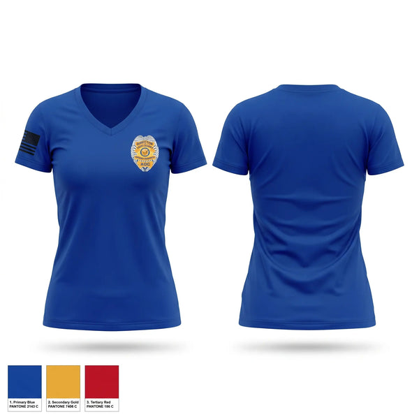 Womens Short Sleeve Vneck Shirt, Arkansas supreme court police, Police, Teamtime, Team time, sublimation, custom sports apparel, team uniforms, spirit wear, spiritwear, sports uniforms, custom shirts, team store, custom team store, fundraiser sports, apparel fundraiser