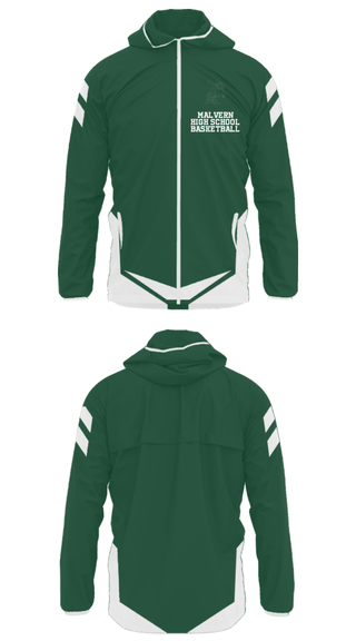 Windbreaker, Malvern High School Basketball, Women's Basketball, Teamtime, Team time, sublimation, custom sports apparel, team uniforms, spirit wear, spiritwear, sports uniforms, custom shirts, team store, custom team store, fundraiser sports, apparel fundraiser