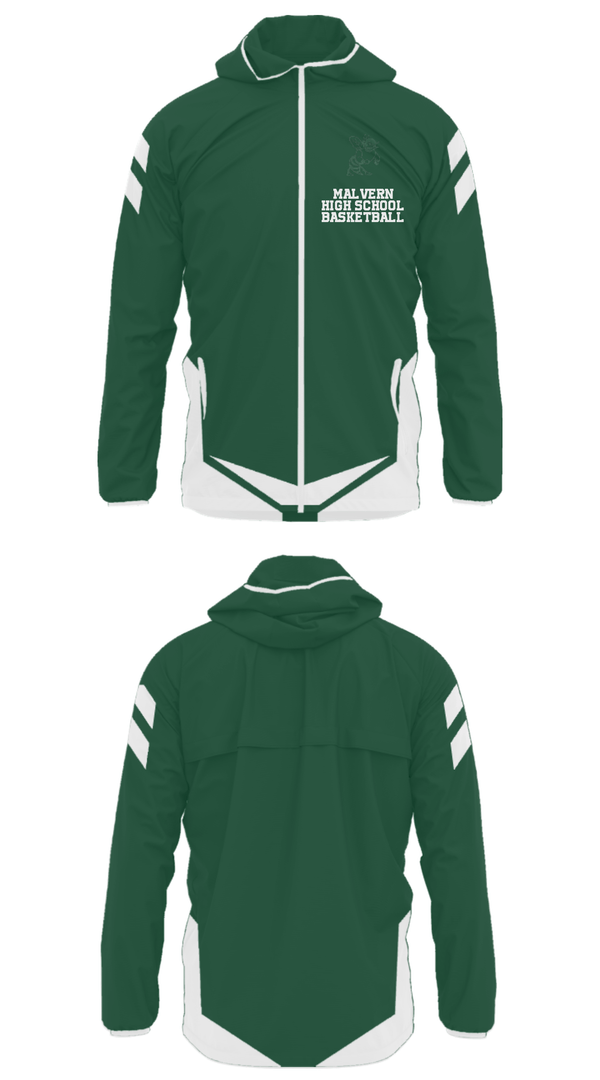 Windbreaker, Malvern High School Basketball, Women's Basketball, Teamtime, Team time, sublimation, custom sports apparel, team uniforms, spirit wear, spiritwear, sports uniforms, custom shirts, team store, custom team store, fundraiser sports, apparel fundraiser