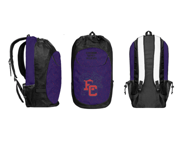 Gear Bag, Edmonson County Wildcats, Men's Basketball, Teamtime, Team time, sublimation, custom sports apparel, team uniforms, spirit wear, spiritwear, sports uniforms, custom shirts, team store, custom team store, fundraiser sports, apparel fundraiser