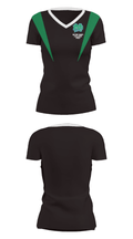 Notre Dame College Prep 20685320 Women's Short Sleeve V-neck Shirt - 35