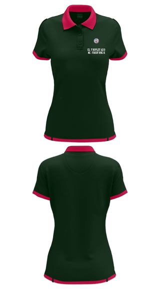 Women's Short Sleeve Performance Polo, El Tripletazo NC foodtruck, , Teamtime, Team time, sublimation, custom sports apparel, team uniforms, spirit wear, spiritwear, sports uniforms, custom shirts, team store, custom team store, fundraiser sports, apparel fundraiser