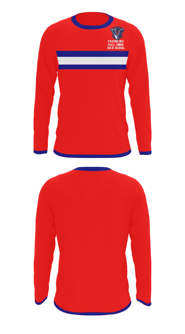 Long Sleeve Performance Shirt, Providence Hall Junior High School, Spirit Store, Teamtime, Team time, sublimation, custom sports apparel, team uniforms, spirit wear, spiritwear, sports uniforms, custom shirts, team store, custom team store, fundraiser sports, apparel fundraiser