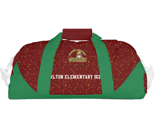 Duffle Bag, Charlton Elementary School, Spirit Store, Teamtime, Team time, sublimation, custom sports apparel, team uniforms, spirit wear, spiritwear, sports uniforms, custom shirts, team store, custom team store, fundraiser sports, apparel fundraiser