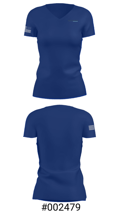 Ben Franklin Elementary School 87092084 Women's Short Sleeve V-neck Shirt - 21