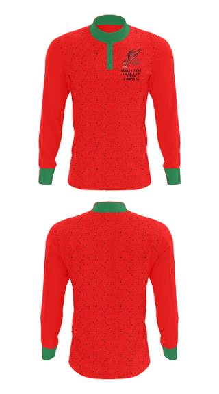 Quarter Zip Jacket, Seventy-First Senior High School Basketball, Women's Basketball, Teamtime, Team time, sublimation, custom sports apparel, team uniforms, spirit wear, spiritwear, sports uniforms, custom shirts, team store, custom team store, fundraiser sports, apparel fundraiser