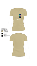 SMW 777 26525644 Women's Short Sleeve V-neck Shirt - 84