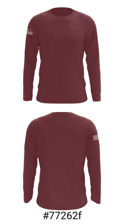 Greater Grace Christian Academy 91497694 Long Sleeve Performance Shirt - 18