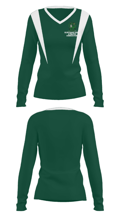 Olentangy Youth Athletic Association 73586261 Women's Long Sleeve V-neck Shirt - 29