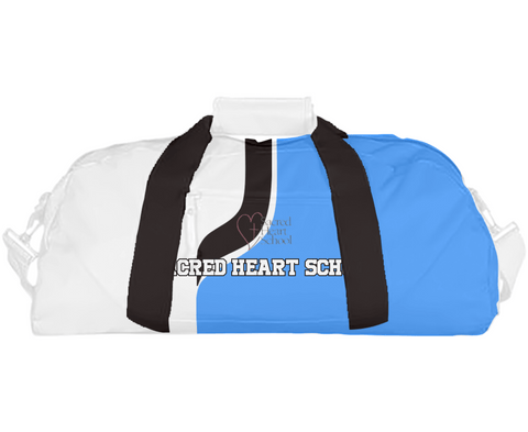 Duffle Bag, Sacred Heart School, Spirit Store, Teamtime, Team time, sublimation, custom sports apparel, team uniforms, spirit wear, spiritwear, sports uniforms, custom shirts, team store, custom team store, fundraiser sports, apparel fundraiser