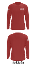 591st MP CO HQ PLT 10492449 Long Sleeve Performance Shirt - 3