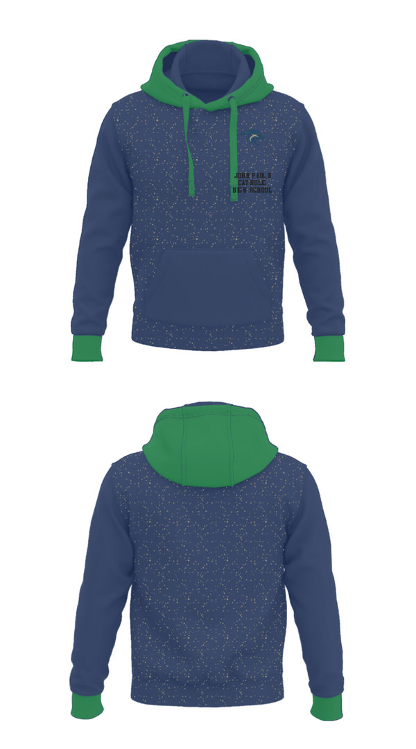 Hoodie, John Paul Ii Catholic High School, Spirit Store, Teamtime, Team time, sublimation, custom sports apparel, team uniforms, spirit wear, spiritwear, sports uniforms, custom shirts, team store, custom team store, fundraiser sports, apparel fundraiser