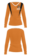 Ortonville High School Basketball 59262589 Women's Long Sleeve V-neck Shirt - 29