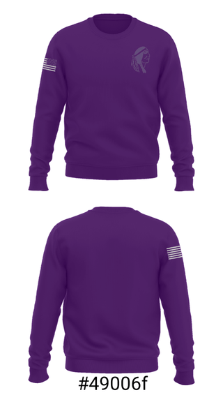 Crew Neck Sweatshirt, Gladstone High School, Spirit Store, Teamtime, Team time, sublimation, custom sports apparel, team uniforms, spirit wear, spiritwear, sports uniforms, custom shirts, team store, custom team store, fundraiser sports, apparel fundraiser