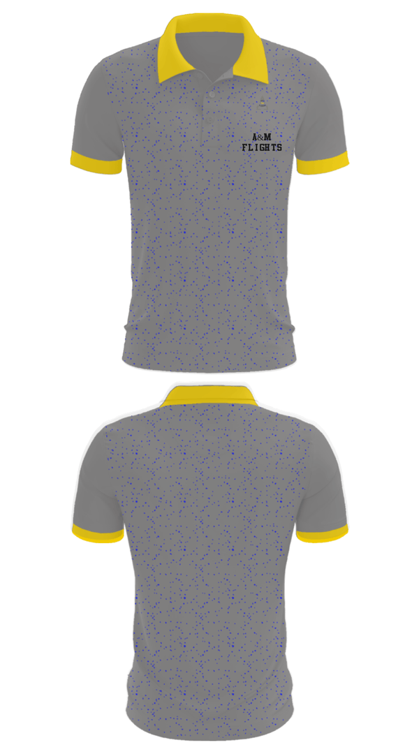 Short Sleeve Performance Polo, A&M FLIGHTS, , Teamtime, Team time, sublimation, custom sports apparel, team uniforms, spirit wear, spiritwear, sports uniforms, custom shirts, team store, custom team store, fundraiser sports, apparel fundraiser
