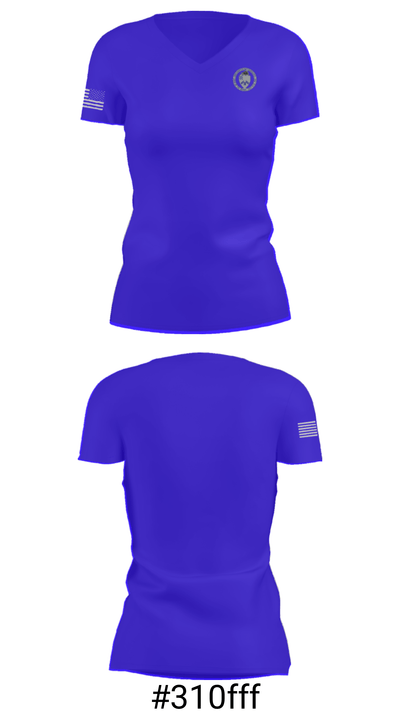 D CO 2-30IN 39933438 Women's Short Sleeve V-neck Shirt - 4