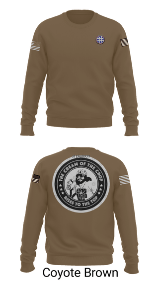 Crew Neck Sweatshirt, 263rd QM, Army, Teamtime, Team time, sublimation, custom sports apparel, team uniforms, spirit wear, spiritwear, sports uniforms, custom shirts, team store, custom team store, fundraiser sports, apparel fundraiser