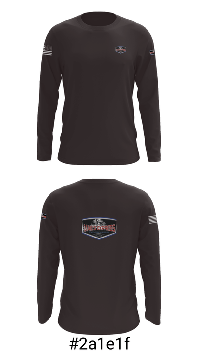 Mae’s Express 42428507 Long Sleeve Performance Shirt - 18