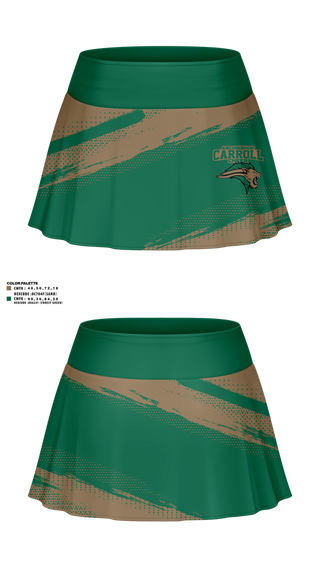 Skort, Archbishop Carroll Cheer, Cheer, Teamtime, Team time, sublimation, custom sports apparel, team uniforms, spirit wear, spiritwear, sports uniforms, custom shirts, team store, custom team store, fundraiser sports, apparel fundraiser