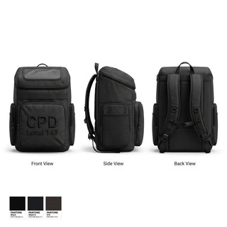 Gear Bag, CPD Local 143, Police, Teamtime, Team time, sublimation, custom sports apparel, team uniforms, spirit wear, spiritwear, sports uniforms, custom shirts, team store, custom team store, fundraiser sports, apparel fundraiser