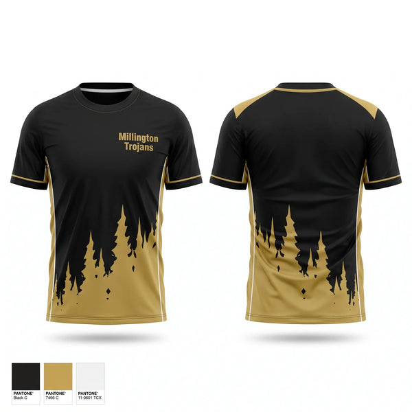 Short Sleeve Performance Shirt, Millington Trojans, Wrestling, Teamtime, Team time, sublimation, custom sports apparel, team uniforms, spirit wear, spiritwear, sports uniforms, custom shirts, team store, custom team store, fundraiser sports, apparel fundraiser