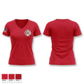 CREOLA FIRE / RESCUE 28718460 Women's Short Sleeve V-neck Shirt - 1