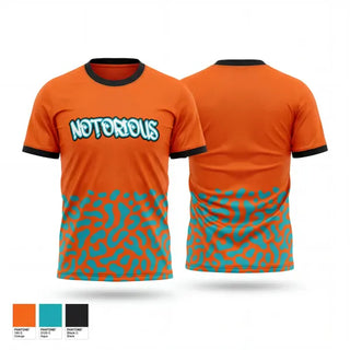 Football Jersey, Notorious, Softball, Teamtime, Team time, sublimation, custom sports apparel, team uniforms, spirit wear, spiritwear, sports uniforms, custom shirts, team store, custom team store, fundraiser sports, apparel fundraiser