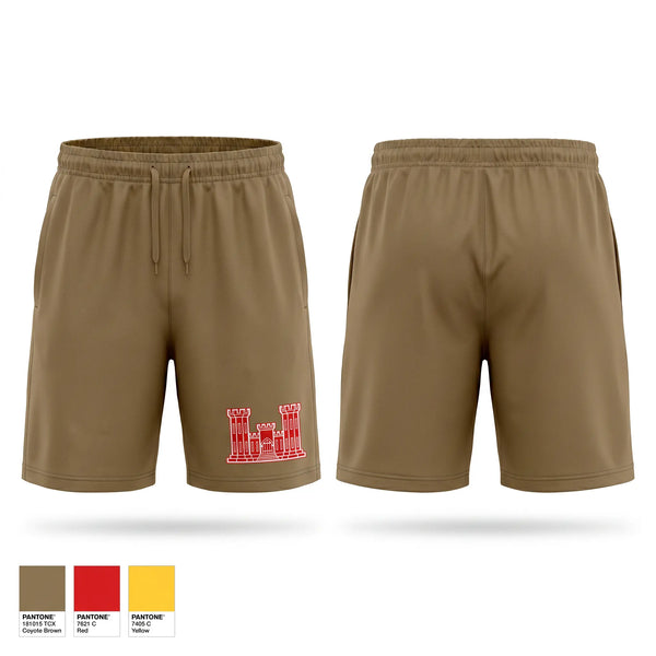 Athletic Shorts With Pockets, 336th EN CO (EVCC)336th EN CO (EVCC), Army, Teamtime, Team time, sublimation, custom sports apparel, team uniforms, spirit wear, spiritwear, sports uniforms, custom shirts, team store, custom team store, fundraiser sports, apparel fundraiser