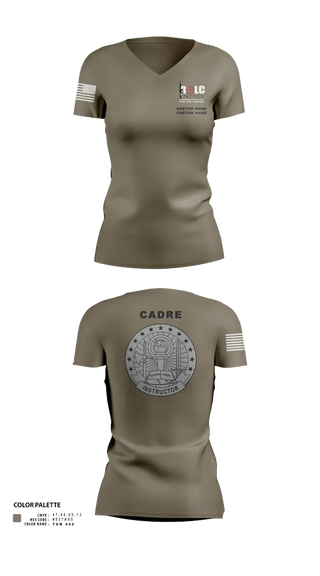 Womens Short Sleeve Vneck Shirt, BOLC TACTICS, , Teamtime, Team time, sublimation, custom sports apparel, team uniforms, spirit wear, spiritwear, sports uniforms, custom shirts, team store, custom team store, fundraiser sports, apparel fundraiser