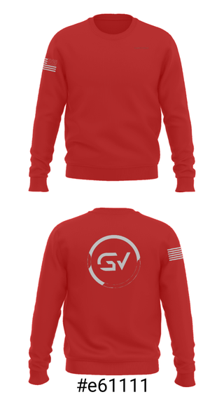 Crew Neck Sweatshirt, Gainz-ville Training Facility, , Teamtime, Team time, sublimation, custom sports apparel, team uniforms, spirit wear, spiritwear, sports uniforms, custom shirts, team store, custom team store, fundraiser sports, apparel fundraiser