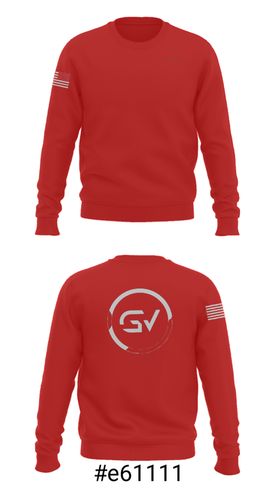 Gainz-ville Training Facility 914638 Crew Neck Sweatshirt - 16