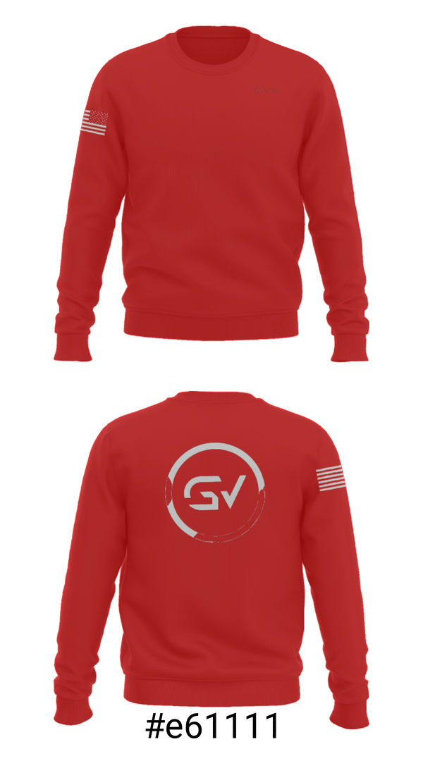 Crew Neck Sweatshirt, Gainz-ville Training Facility, , Teamtime, Team time, sublimation, custom sports apparel, team uniforms, spirit wear, spiritwear, sports uniforms, custom shirts, team store, custom team store, fundraiser sports, apparel fundraiser
