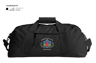 Duffle Bag, Arkansas State Police Bomb Squad, , Teamtime, Team time, sublimation, custom sports apparel, team uniforms, spirit wear, spiritwear, sports uniforms, custom shirts, team store, custom team store, fundraiser sports, apparel fundraiser