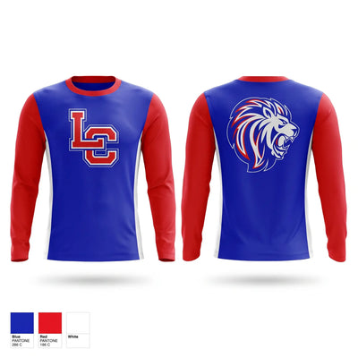 Lewis County Lions Long Sleeve Performance Shirt - 2