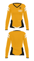 Kepley Middle School Basketball 51723902 Women's Long Sleeve V-neck Shirt - 31