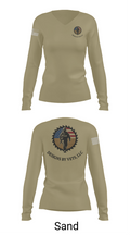 Designs By Vets 85600951 Women's Long Sleeve V-neck Shirt - 97