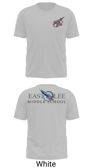 Short Sleeve Performance Shirt, East Lee Middle School, Spirit Store, Teamtime, Team time, sublimation, custom sports apparel, team uniforms, spirit wear, spiritwear, sports uniforms, custom shirts, team store, custom team store, fundraiser sports, apparel fundraiser