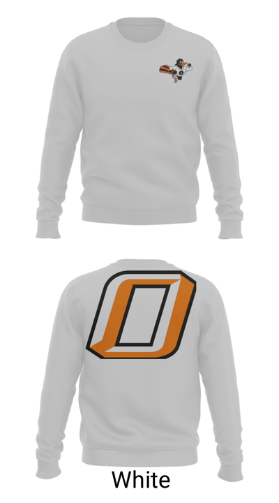 Osseo High School Wrestling 81785161 Crew Neck Sweatshirt - 2