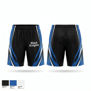 Athletic Shorts With Pockets, Black Knights, Men's Volleyball, Teamtime, Team time, sublimation, custom sports apparel, team uniforms, spirit wear, spiritwear, sports uniforms, custom shirts, team store, custom team store, fundraiser sports, apparel fundraiser