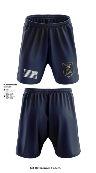 Athletic Shorts With Pockets, 1-222 Aviaition Regiment, Army, Teamtime, Team time, sublimation, custom sports apparel, team uniforms, spirit wear, spiritwear, sports uniforms, custom shirts, team store, custom team store, fundraiser sports, apparel fundraiser