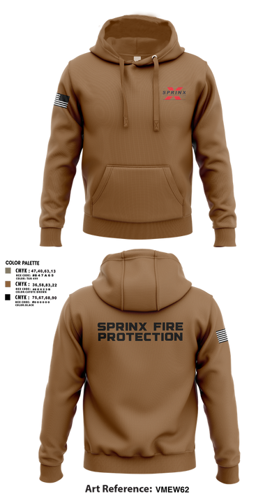 SPRINX FIRE PROTECTION 22334846 Hoodie - 5