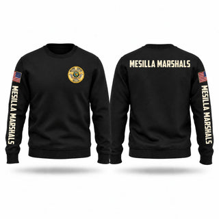 Crew Neck Sweatshirt, Mesilla marshals, Police, Teamtime, Team time, sublimation, custom sports apparel, team uniforms, spirit wear, spiritwear, sports uniforms, custom shirts, team store, custom team store, fundraiser sports, apparel fundraiser
