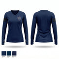 Moosic Borough Police Department- K-9 Unit 37561580 Women's Long Sleeve V-neck Shirt - 1