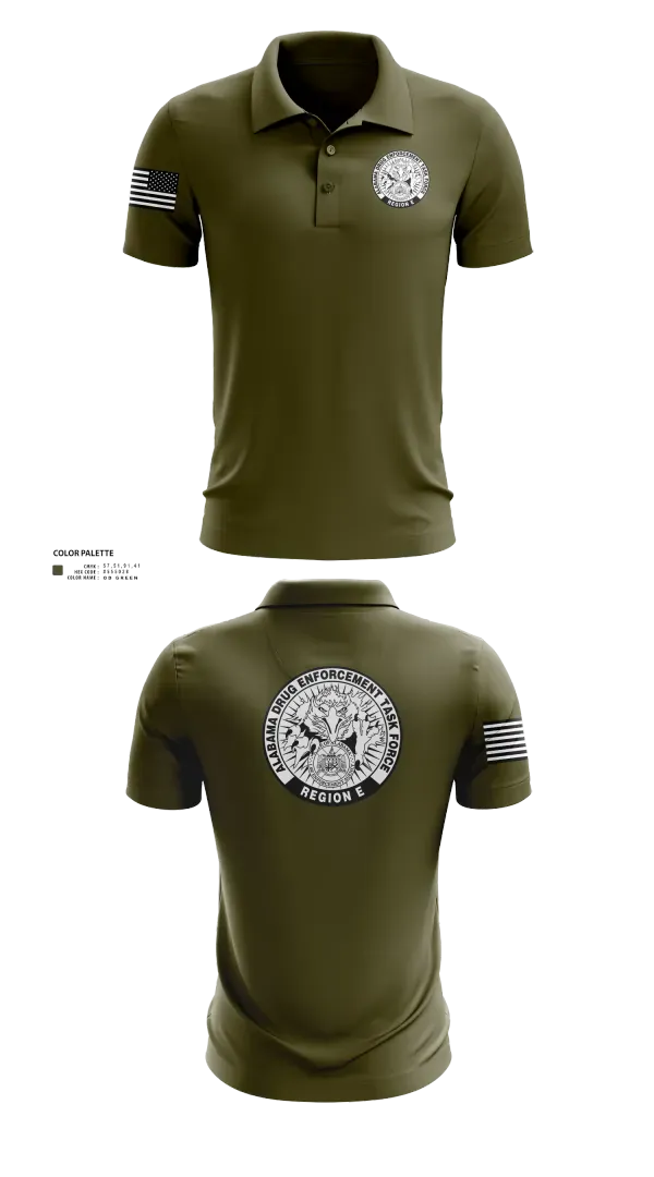 Short Sleeve Performance Polo, Alabama Drug Enforcement Task Force, Police, Teamtime, Team time, sublimation, custom sports apparel, team uniforms, spirit wear, spiritwear, sports uniforms, custom shirts, team store, custom team store, fundraiser sports, apparel fundraiser