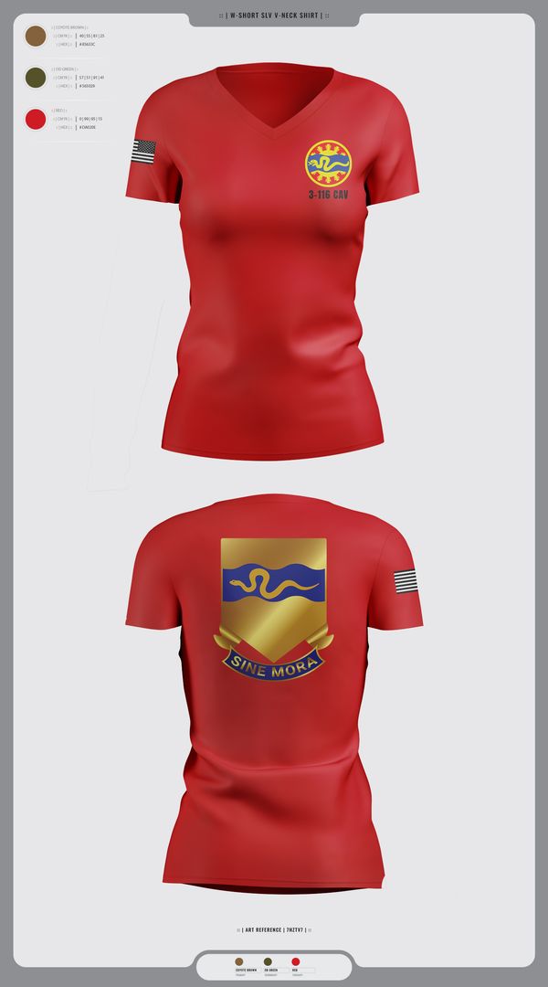 Womens Short Sleeve Vneck Shirt, 3-116 CAV, , Teamtime, Team time, sublimation, custom sports apparel, team uniforms, spirit wear, spiritwear, sports uniforms, custom shirts, team store, custom team store, fundraiser sports, apparel fundraiser