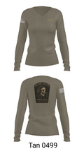 Syria linguist 93457826 Women's Long Sleeve V-neck Shirt - 77