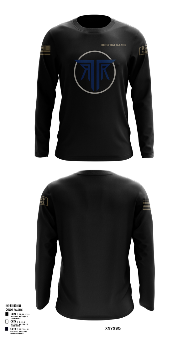 Long Sleeve Performance Shirt, Rooftop Rangers, Army, Teamtime, Team time, sublimation, custom sports apparel, team uniforms, spirit wear, spiritwear, sports uniforms, custom shirts, team store, custom team store, fundraiser sports, apparel fundraiser